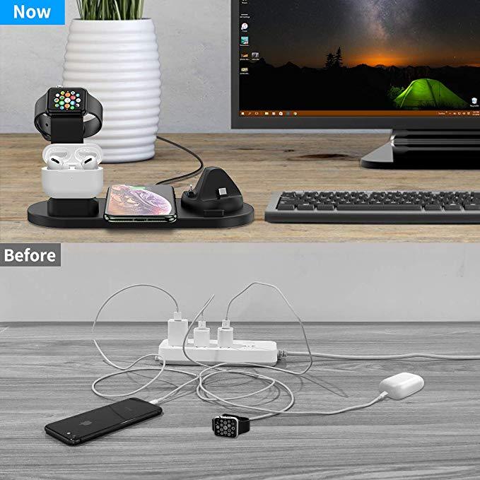 4-IN-1 CHARGING STATION
